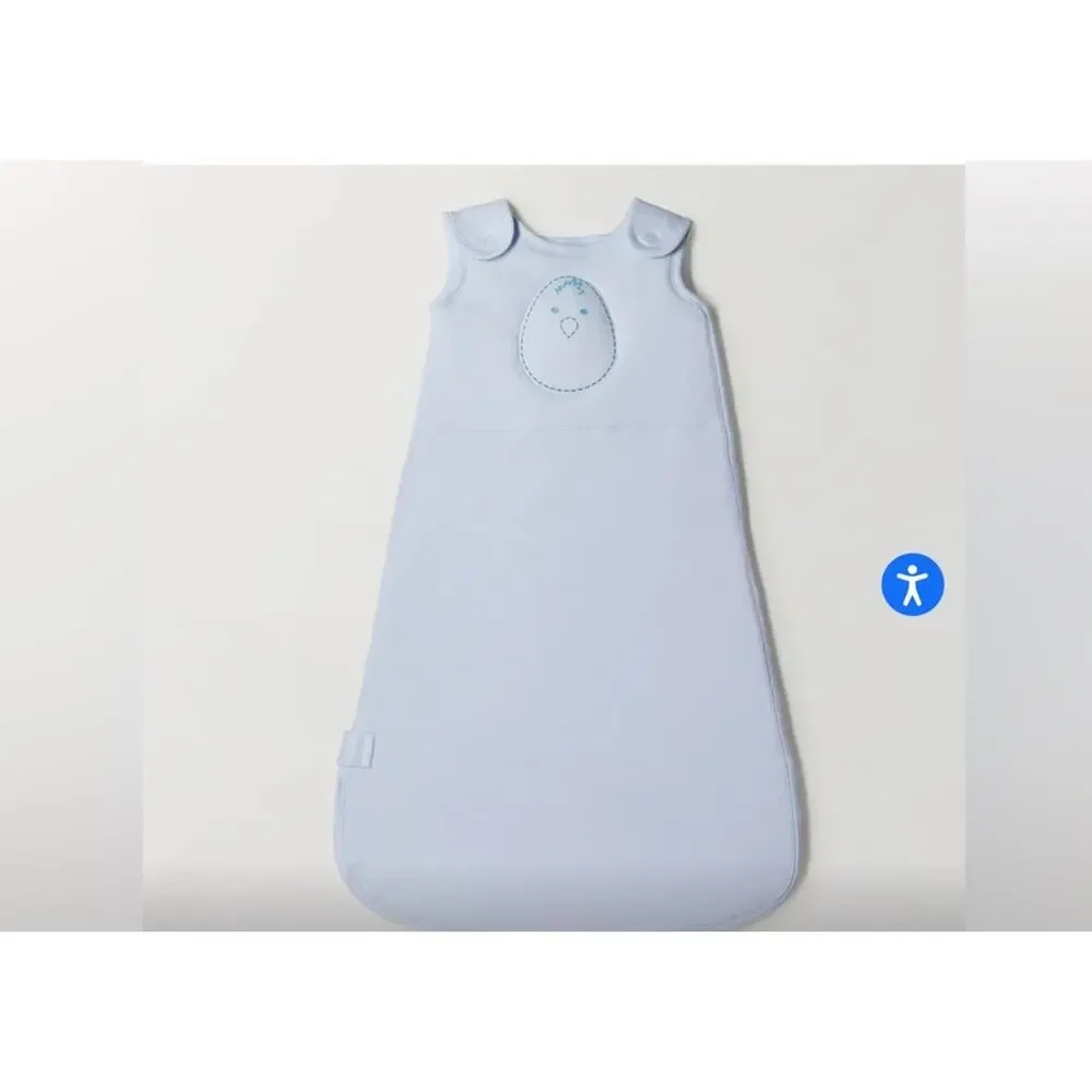 Nested Bean Zen Sack Classic Powder Blue Size Small 0-3 M Infant Safe Sleep
